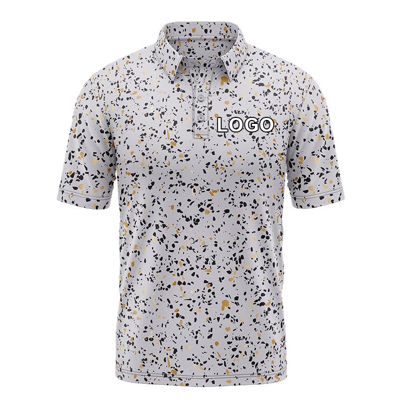 Custom logo Embroidered 92% Polyester 8% Spandex Luxury Performance Golf Tshirts High Quantity Polo Shirt