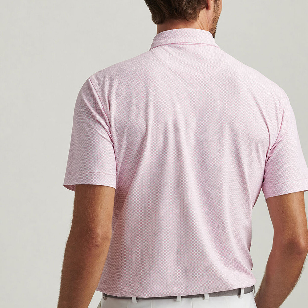 Custom logo Embroidered Business Sublimation Sports 97 Polyester 3 Spandex Quick Dry Polo Shirt U.s. Size Golf Clothes for Men