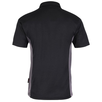 Custom Logo 100% Polyester Lightweight Breathable Wicking Polo Shirt Casual Short Sleeve Jersey Design