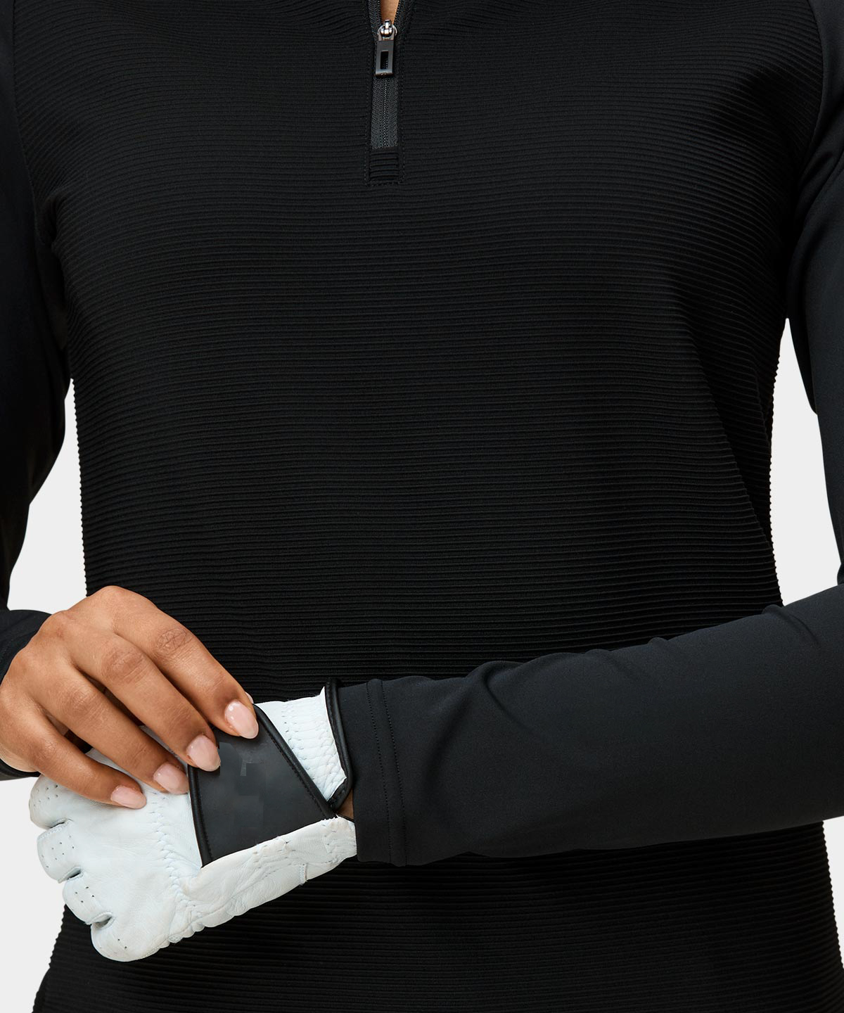 Custom High Quality Ladies Quarter Zip Sweatshirt Long Sleeve Active Wear Luxury Sublimation Golf Pullover Casual Print Autumn