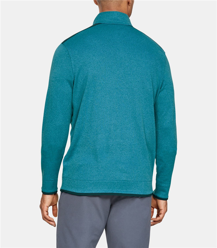 Oem Men's Golf Quarter 1/4 Zipper Heather Fleece Half Zip Sweatshirt Pullover