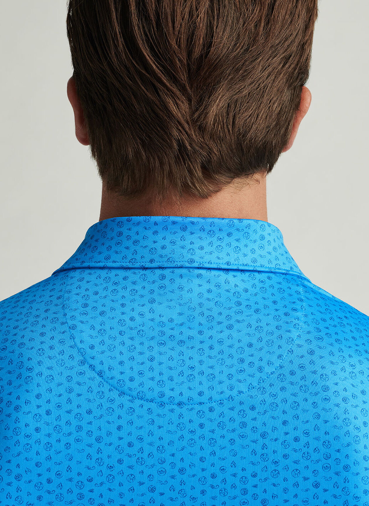 High Quality Men's Short Sleeve Dry Fit Golf for Polo Shirt Customized Logo 90% Polyester 10% Spandex Performance Print Jersey