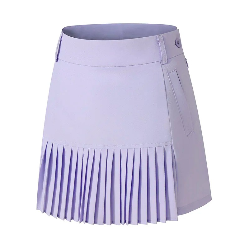 Custom-made skirt for women, breathable and quick-drying, suitable for golf, gymnastics, tennis, etc., with pleats