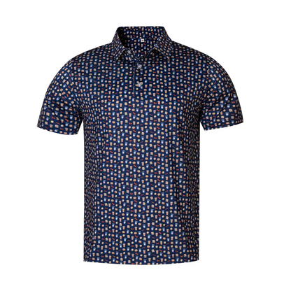 Gourmet Antimicrobial Polo Shirt for Men - Quick Dry Slim Fit Design