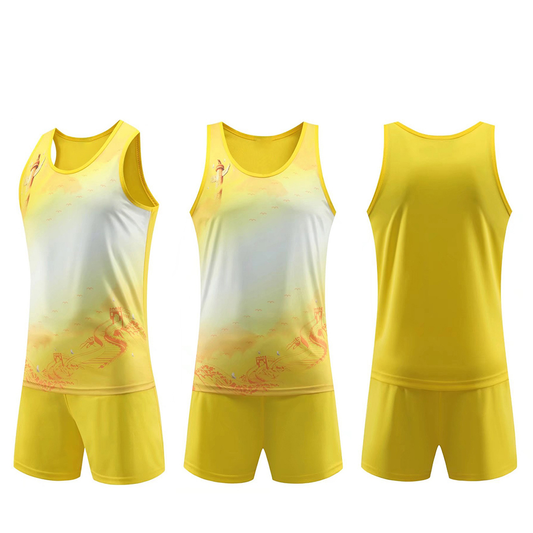 Custom 100 Polyester Basketball Quick Dry Sublimation Training Marathon Event t Shirt Running Tank Top Men