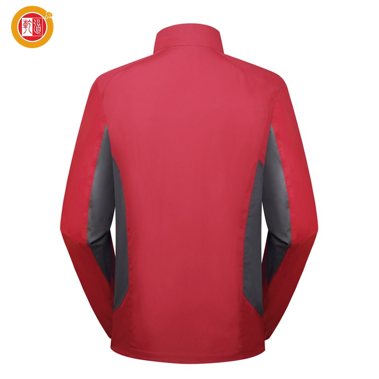 Custom Waterproof Windbreaker Hiding Coat Plus Size Outdoor Red Golf Activewear Jackets Winter Clothes for Men