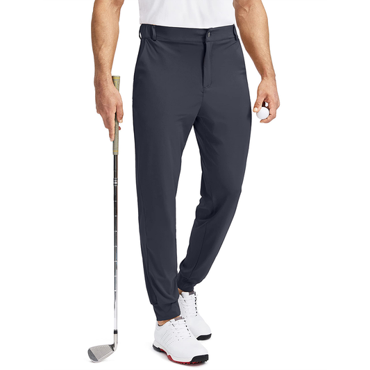Custom logo golf men's pants that are quick-drying, breathable, slightly elastic and body-shaping, men's golf casual pants