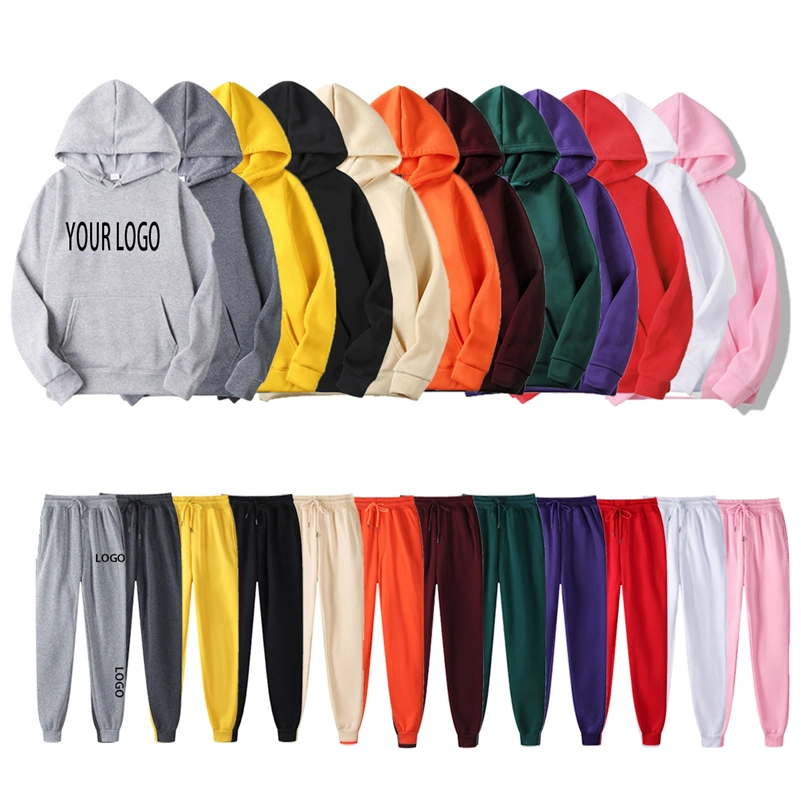 Custom 3d Emed logo Men Fleece Oversized Crewneck Sweater Men's Hoodies Sweatshirt