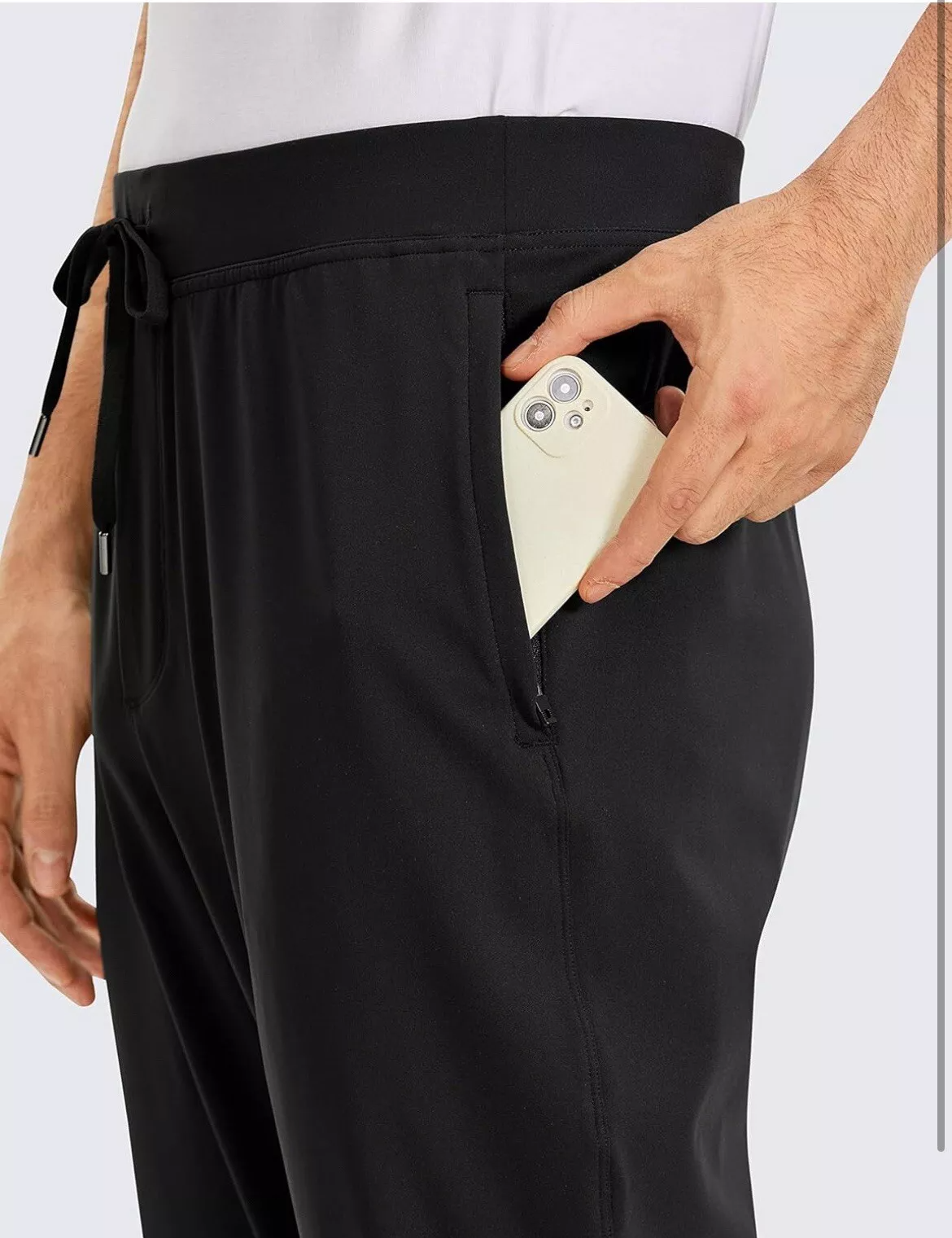 Cotton hip-hop golf jogging ankle-zipper plus-size hiking flat-bottomed breathable quick-drying medium-size wrinkle-resistant and anti-flatulence pants