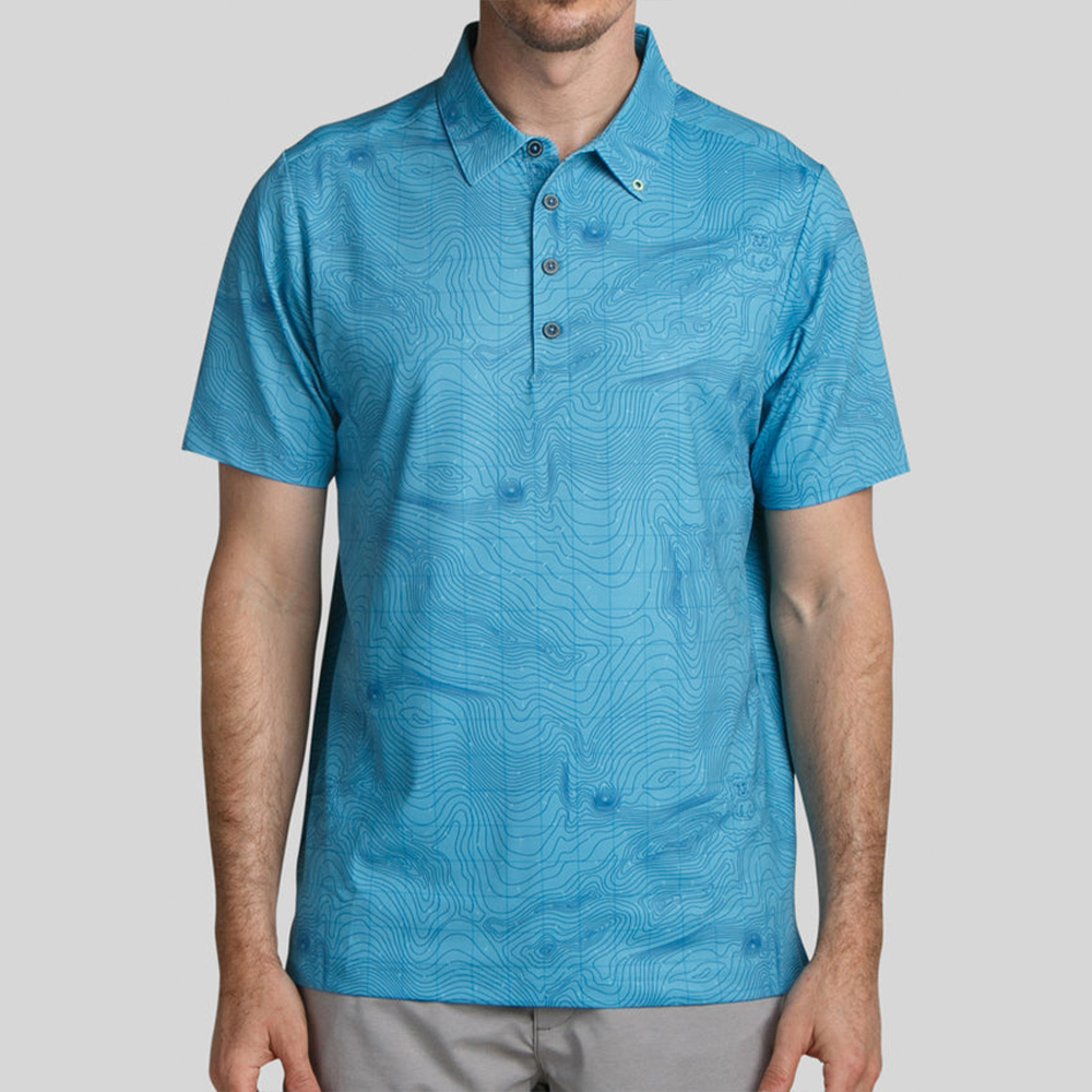 Odm Custom Luxury Golf Clothing for Polo T-Shirt 94% Polyester 6% Spandex Four Way Stretch Anti-Wrinkle Embroidered Logo China