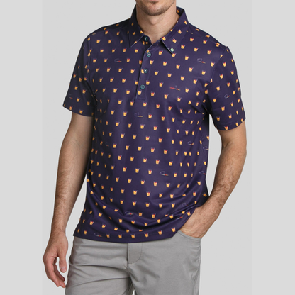 OEM 94% Polyester 6 % Spandex Custom logo Polo Shirts High Quality Teenagers Youth Golf Luxury Designer Clothing for Men