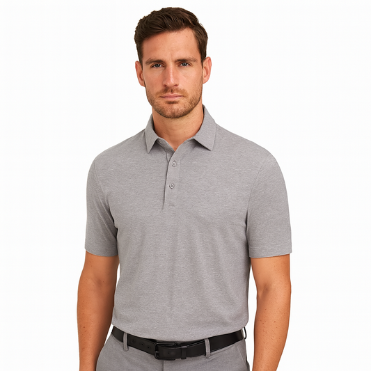 Custom 92% Polyester Light Weight Soft Breathable Moisture Wicking Casual Sports Quick Dry Short Sleeve Casual Golf Polo Shirt