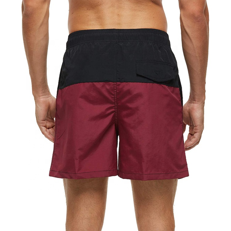 Customized high-quality men's fitness and jogging shorts made of polyester and spandex, with solid colors or patterns, suitable for fitness, leisure and beach activities in summer