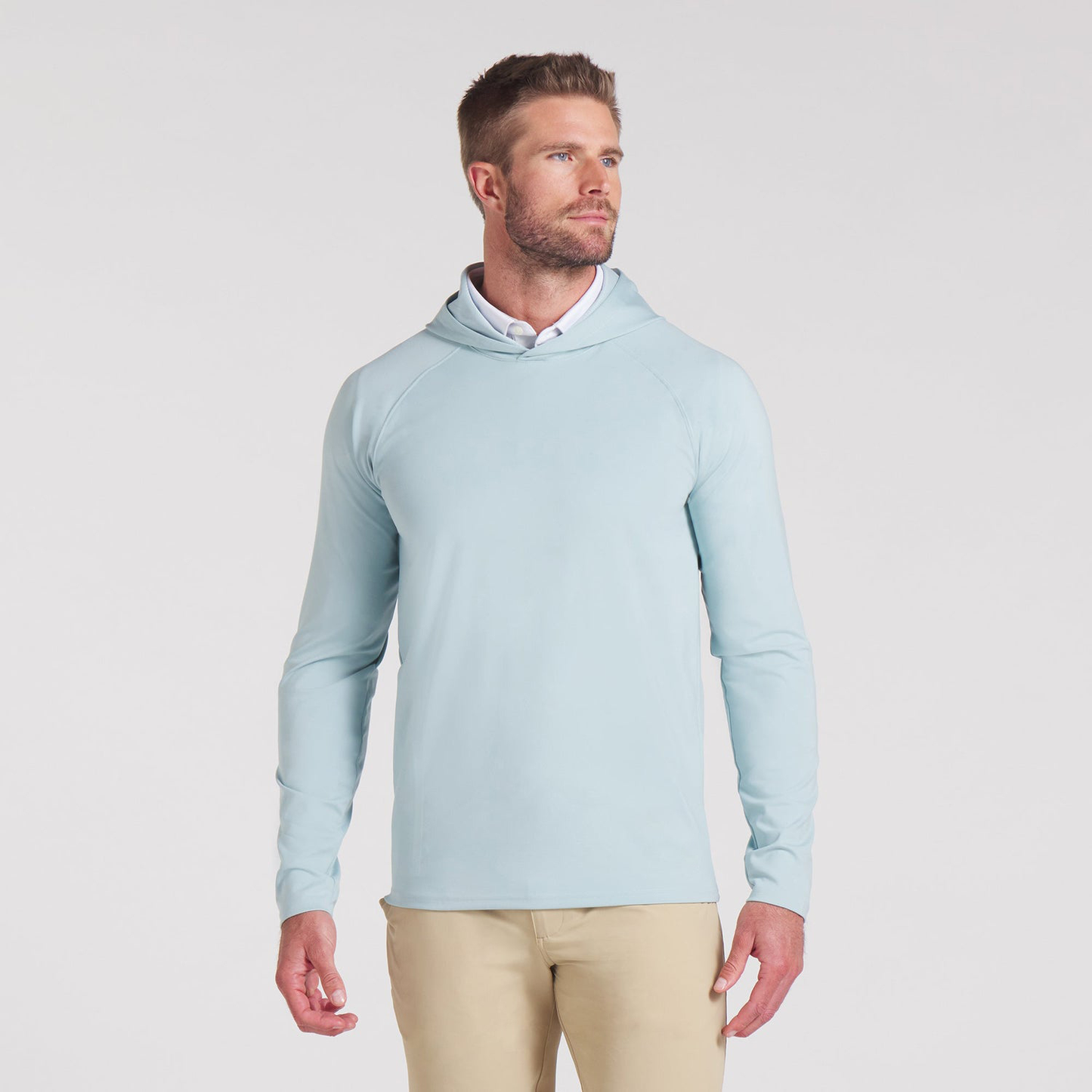Men's 100% Cotton Thick Heavy French Terry High Quality Blank Oversized Streetwear Custom logo Pullover Modern Mint Hoodie