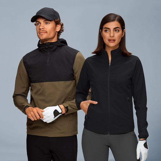 Quick Dry Active Ribbed Sports Clothing Men Quarter Zips Dry Fit Golf Long Sleeve Pullover Sweatshirt Custom Men Hoodies 500gsm