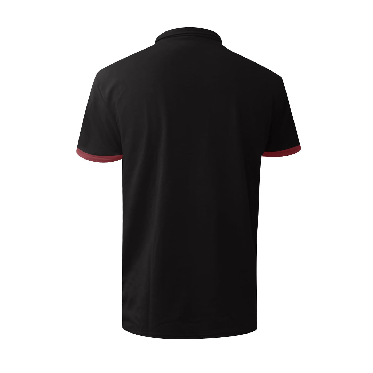 Custom Logo 100% Polyester Plain Solid Quick Dry Short Sleeve Polo Shirts Contrasting Jersey Fabric Dyed With Unique Features