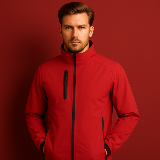 Custom Waterproof Windbreaker Hiding Coat Plus Size Outdoor Red Golf Activewear Jackets Winter Clothes for Men