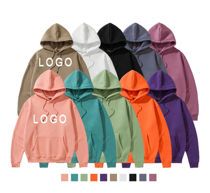 Custom 3d Emed logo Men Fleece Oversized Crewneck Sweater Men's Hoodies Sweatshirt