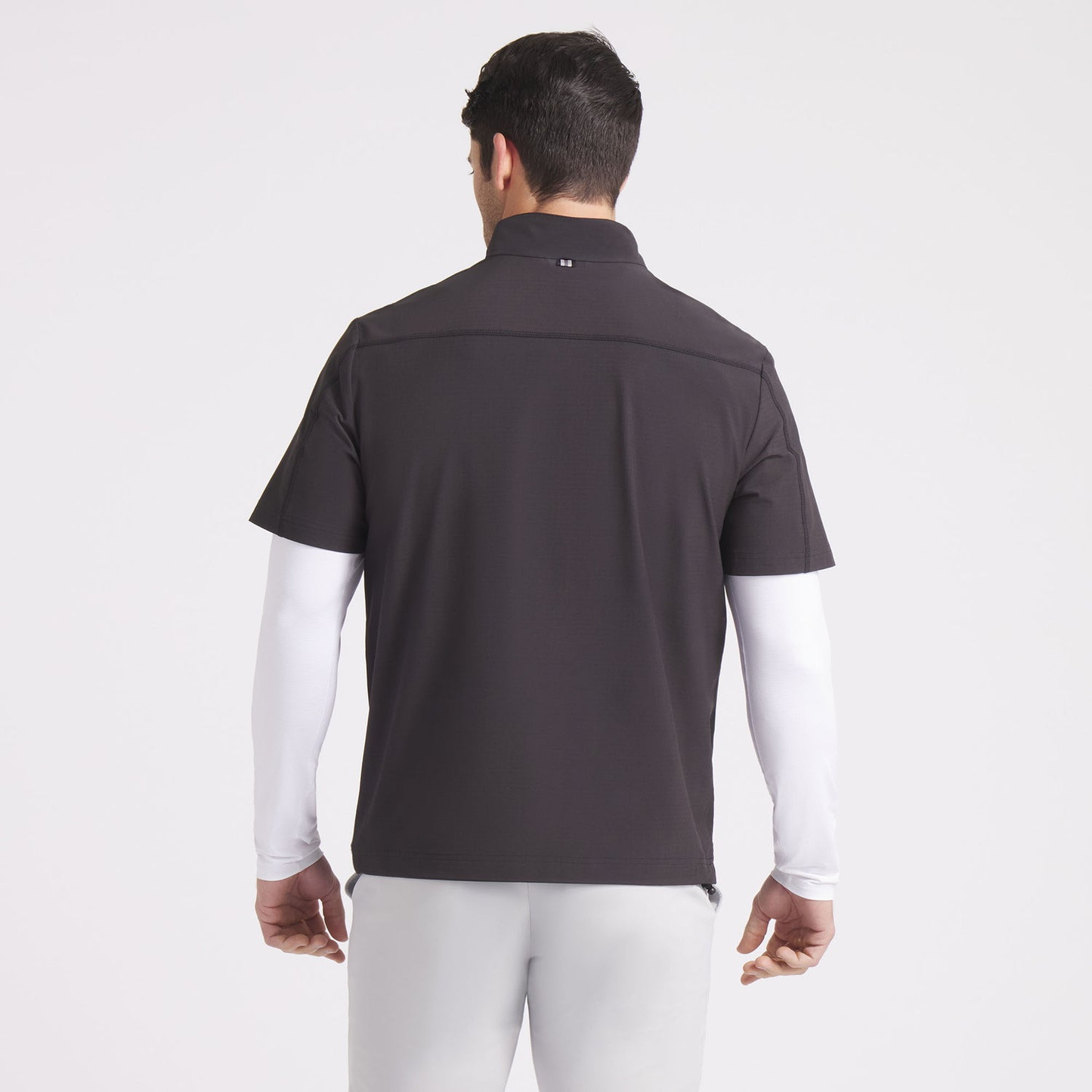 Custom 1/4 Zip Short Sleeve Pullover Golf Athletic Windbreaker Vintage Outfit Quarter Zip Personalized Sweatshirt for Men