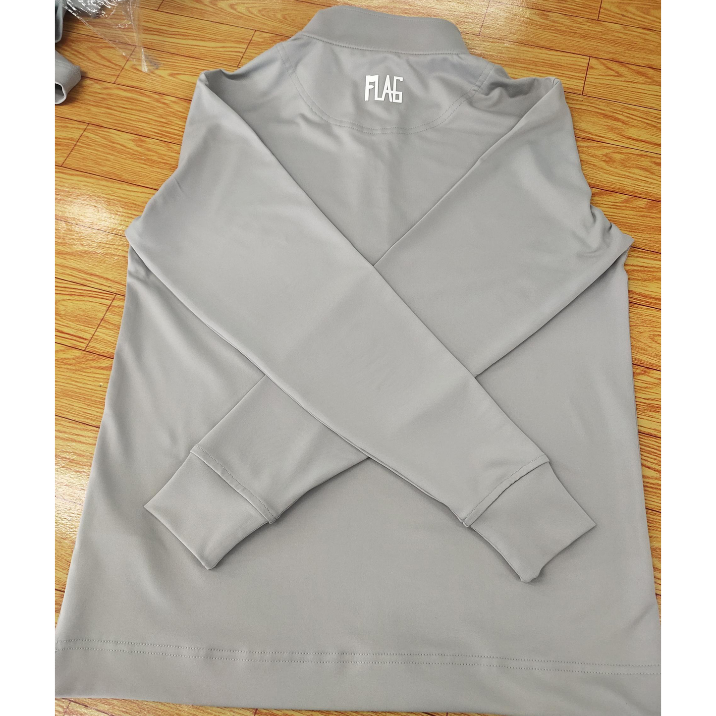 High Quality Custom Men's Half Zip Neck Pullover Sweatshirt Golf Clothing for Winter with Digital Print Quarter Zip Design
