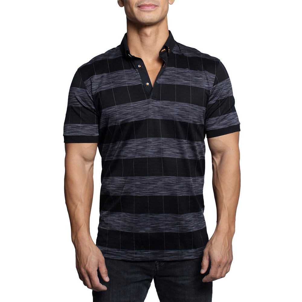 OEM High Quality 92% Polyester 8% Spandex Men's Synthetic Golf for Polo T-shirts Custom Design Logo & Personalised Sublimation