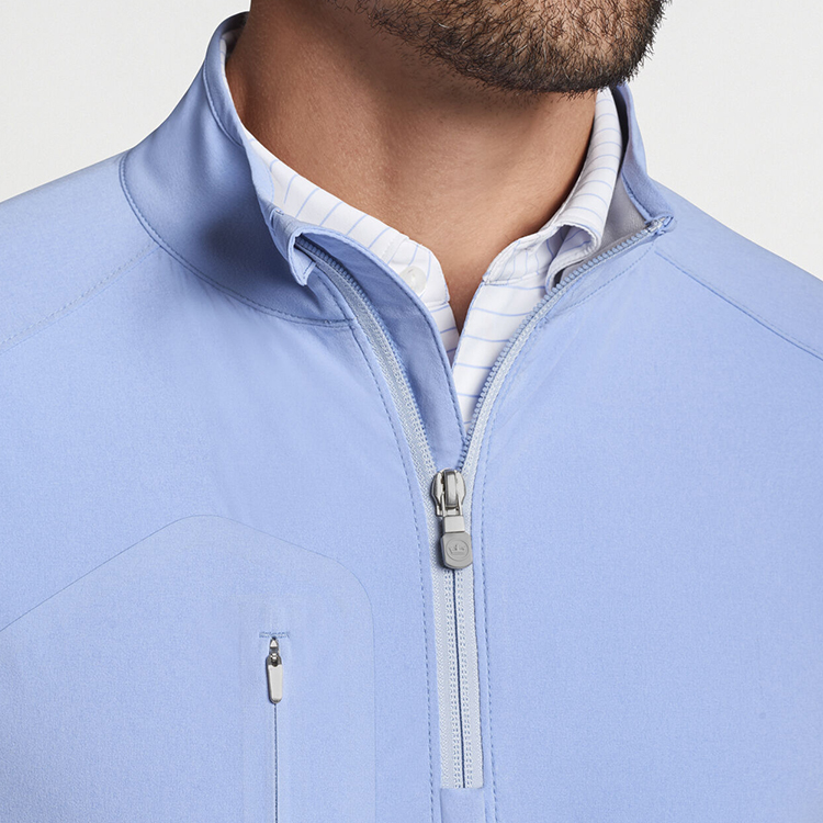 Men's Luxury Golf Hoodies with Half Zipper and Pocket New Design Custom Logo Color Autumn Season Digital Printing