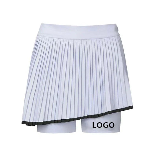 Bulk Custom Custom-made 2024 golf short skirts, women's pleated skirts, fashionable printed ribbon skirts for spring and summer, golf clothing with Logo Embroidery - Manufacturer Qiandao
