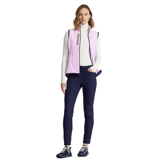 Bulk Custom Custom logo sleeveless girls' sports and fitness plus-size women's golf vests with Logo Embroidery - Manufacturer Qiandao