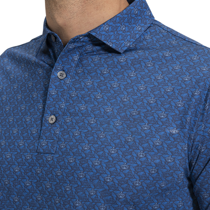 Custom Logo Quick Dry Performance Athletic Casual 75% Polyester 25% Spandex Golf Polos Shirts for Men
