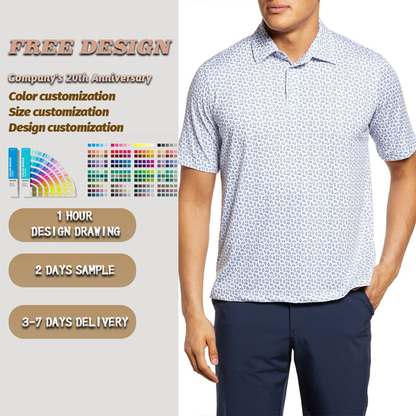 Custom Sublimation Golf t Shirt Personalised High Quality Polo Work t Shirts with Custom logo