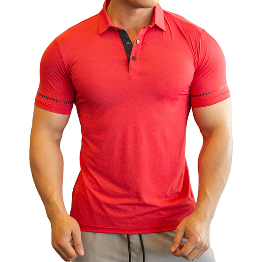 Custom High Quality Short Sleeve Golf Polo Shirt 100% Cotton Quick Drying Casual Style Solid 180 Grams Polo Neck Short