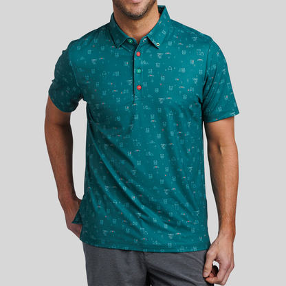 Odm 94% Polyester 6 % Spandex Luxury Pique 4 Way Stretch Casual Golf Shirt Custom logo Simple Polo T-shirts