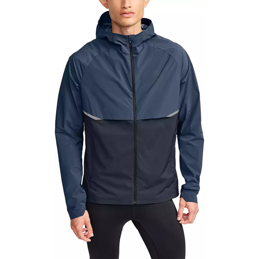 Custom Performance 100% Polyester Waterproof Windbreaker Sports Running Golf Rain Lightweight Luxury Jacket Men