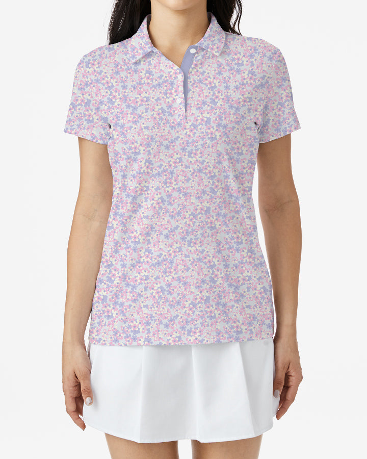 High Quality Custom logo Quick Dry Moisture Wicking Golf Button Down Female Tee Shirts and Polo Shirts for Women