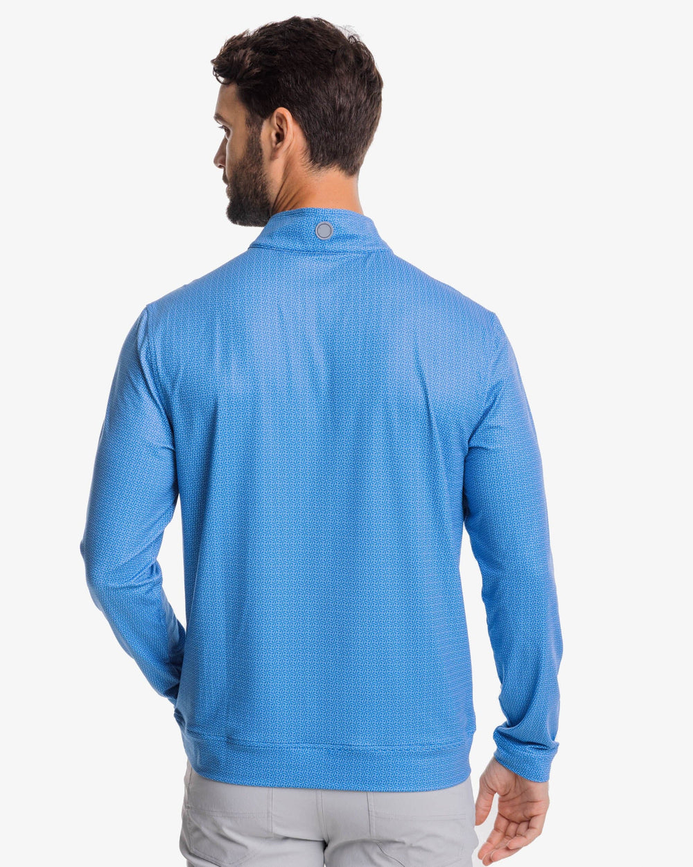 Men's Quarter Zip Lining Long Sleeve Pullover Sweatshirt Half Zipper Jogger Running Golf Shirts 1/4 Zip Pullover Casual