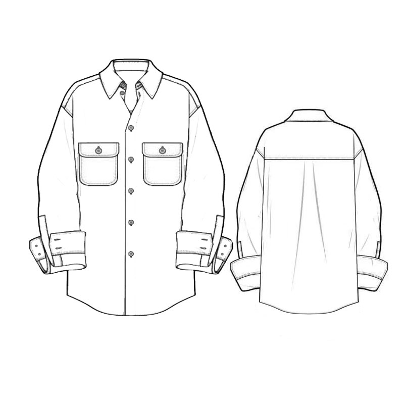 OEM High Quality Formal Causal Fashion Colors Cotton Customize Work Clothes Men Women Unisex Shirt