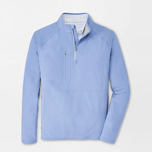 Bulk Custom Men's Luxury Golf Hoodies with Half Zipper and Pocket New Design Custom Logo Color Autumn Season Digital Printing with Logo Embroidery - Manufacturer Qiandao