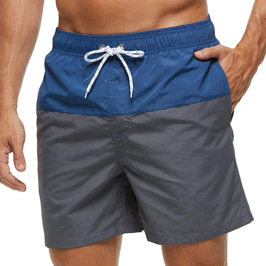Customized high-quality men's fitness and jogging shorts made of polyester and spandex, with solid colors or patterns, suitable for fitness, leisure and beach activities in summer
