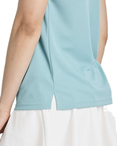 Women's casual short-sleeved high-performance polo shirts, quick-drying and wrinkle-resistant, with solid colors and patterns, made of polyester, featuring a washing process and customized logos, suitable for summer