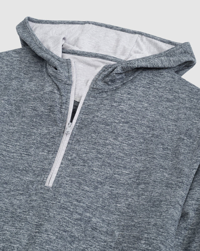 OEM Custom Men's Half Zip Sweatshirt Lightweight Quick Dry Quarter Pullover Autumn Stretch Fit Hoodies