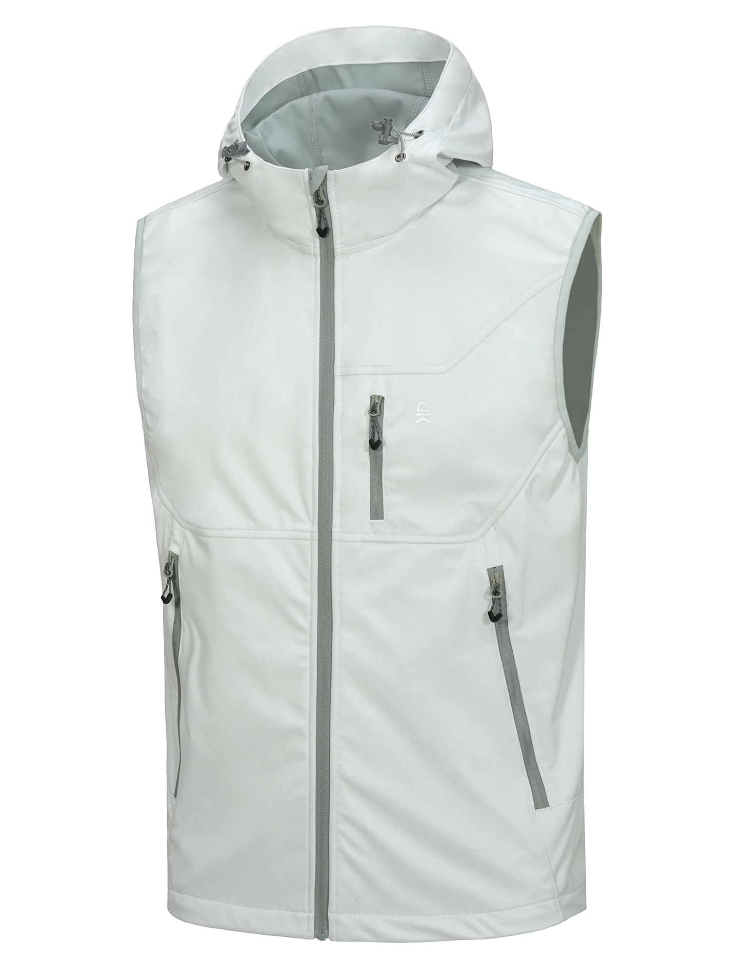 Custom logo vintage lightweight waterproof golf vests, made of nylon and spandex men's clothing, golf raincoats