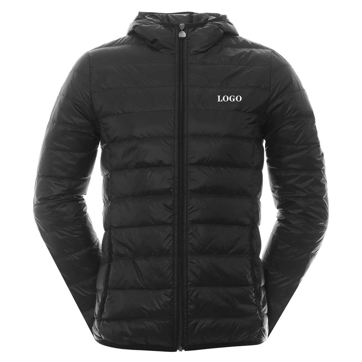 Oem Custom logo High Quality Performance Sport Athletic Casual Full Zip Lightweight Golf Mens Winter Jackets With Hoddie