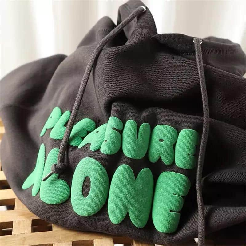 Custom Streetwear Hip Hop 100% Cotton Heavy Weight Puff Print Hoodie Pullover 3d Puff Printing Sweatshirts Hoodies for Men
