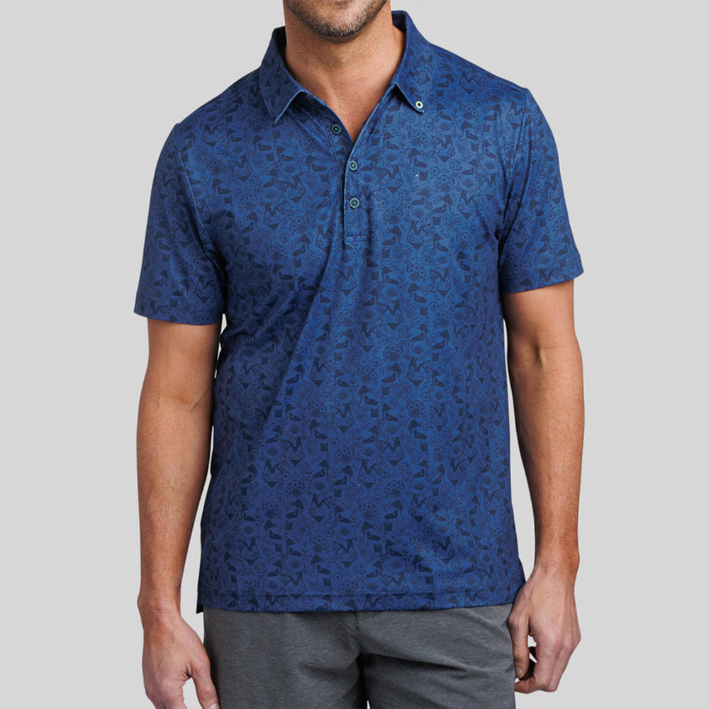 Odm Custom Luxury Golf Clothing for Polo T-Shirt 94% Polyester 6% Spandex Four Way Stretch Anti-Wrinkle Embroidered Logo China