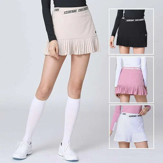 Bulk Custom Custom-made women's golf pleated skirts, quick-drying skirts for summer, high-waisted figure-hugging short skirts, breathable golf clothing for outdoor use with Logo Embroidery - Manufacturer Qiandao