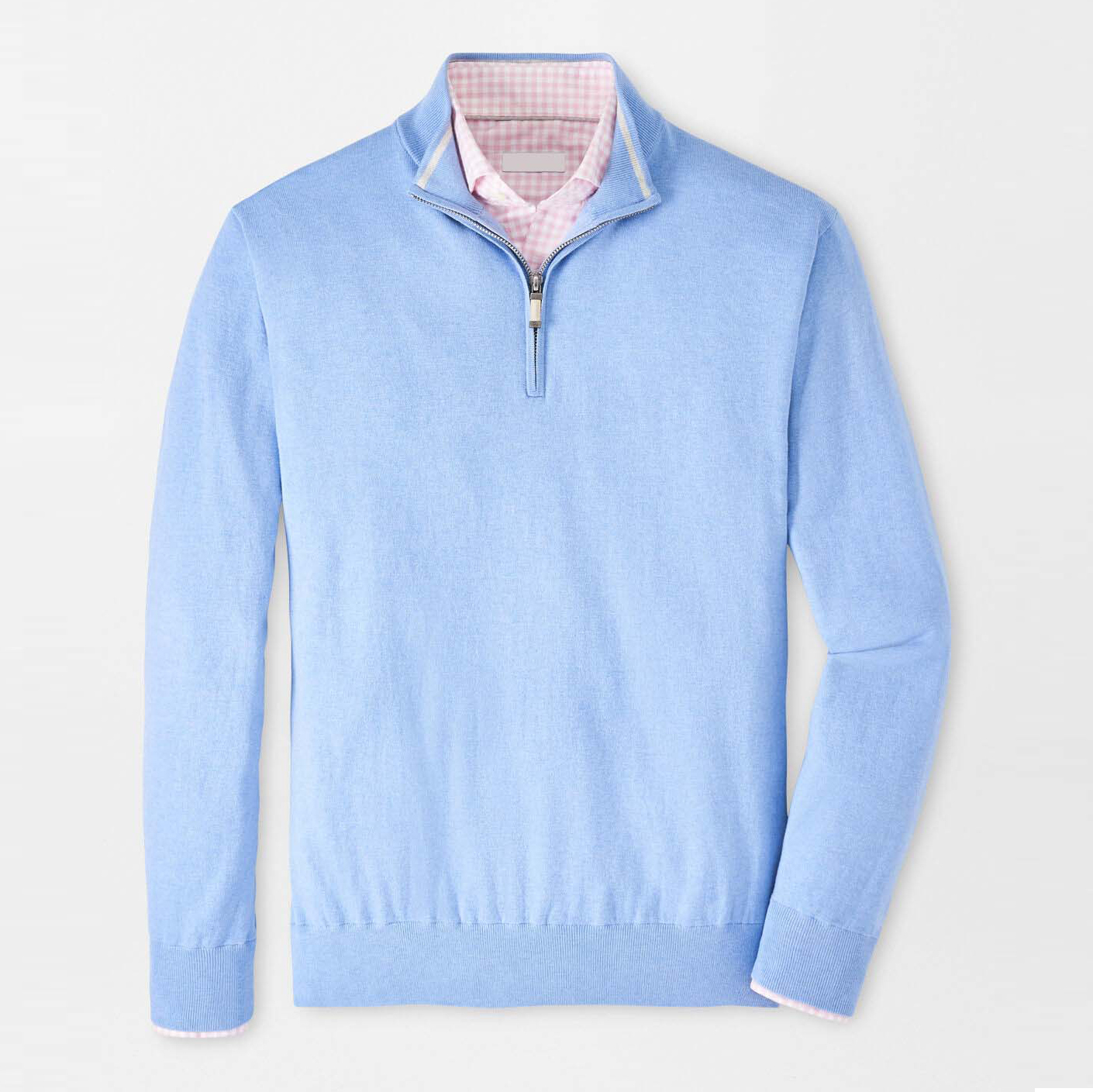 Oem Custom Logo High Quality Luxury Fleece 1/4 Zip Collar Quarter Zip Pullover Vendor Golf Men's Sweaters