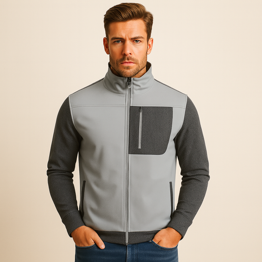 2025Wholesale Hot Selling Custom Logo Warm Puffer Windbreaker Outdoor Jersey Performance 100% Polyester Golf Jacket Men