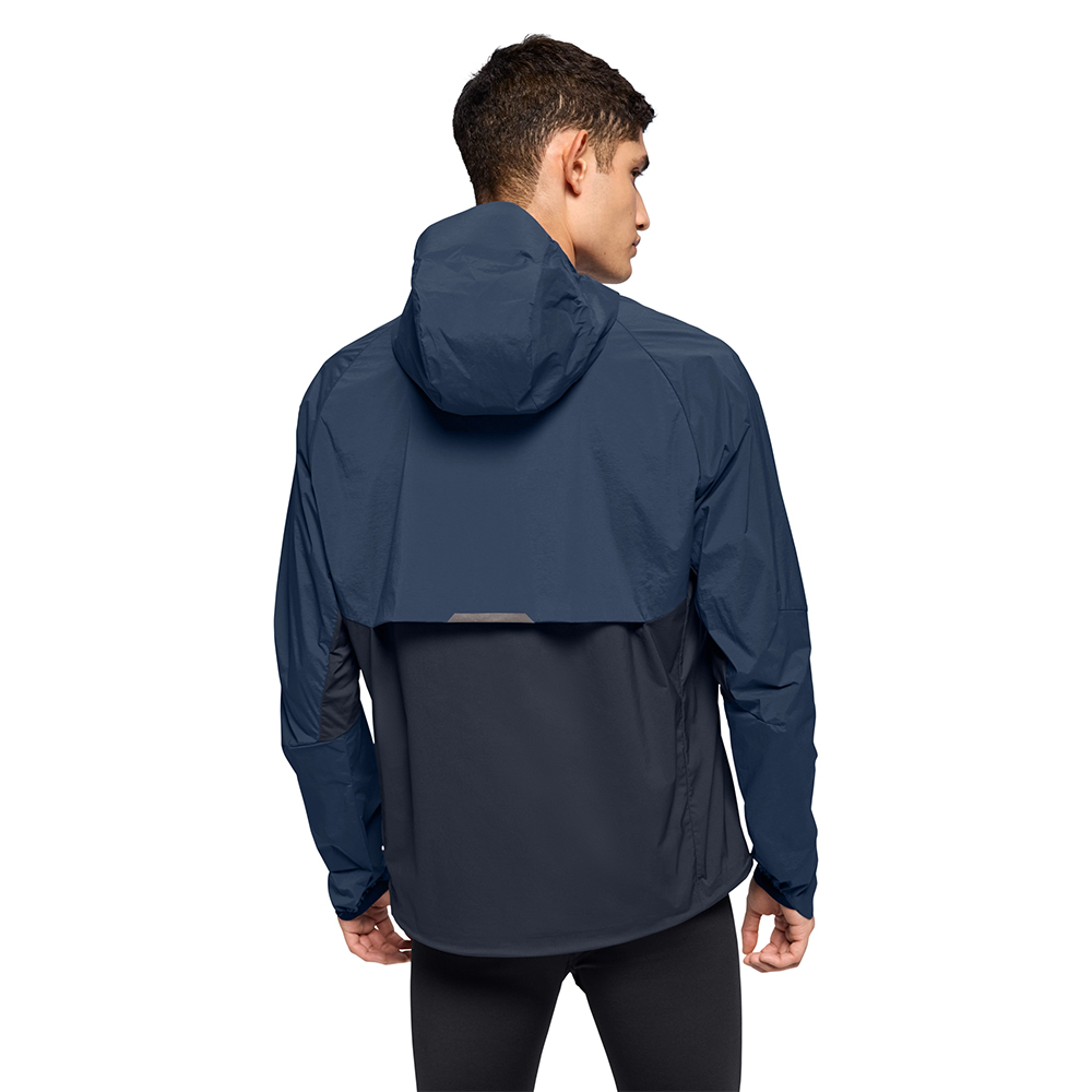 Custom Performance 100% Polyester Waterproof Windbreaker Sports Running Golf Rain Lightweight Luxury Jacket Men