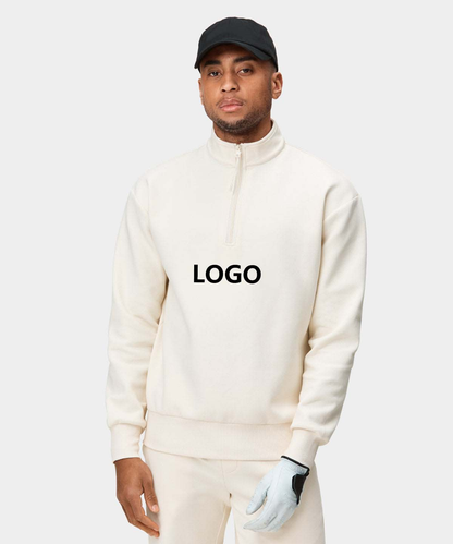 OEM Custom Logo Print Cotton Polyester Long Sleeve Men Fashion Pullover Plain Sweatshirt Streetwear Clothing