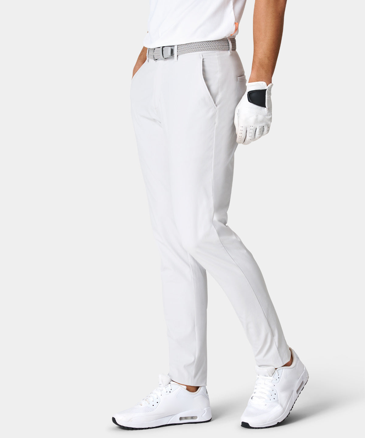 Customized luxurious high-quality four-way stretch, quick-drying, lightweight men's suit pants and body-fitting golf pants